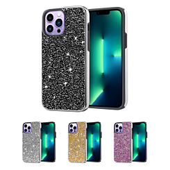 iPhone 14 Pro Max Bling Diamond Dual Layer Protection Case