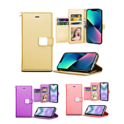 iPhone 14 Pro Max Elegant Leather Wallet Case