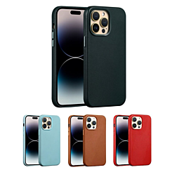 iPhone 14 Pro Max New Leather Case w/ Wireless Charger 