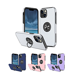 iPhone 15 Dual Layer Case w/ Magnetic Ring