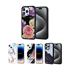 iPhone 15 Wireless Charging Fashion Heavy Duty Case