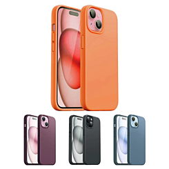 iPhone 15 New Leather Case w/ Wireless Charger