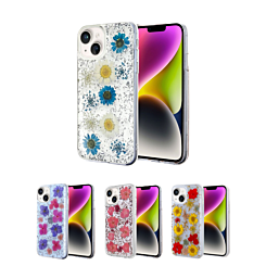 iPhone 14 Plus / 15 Plus Real Flower Case