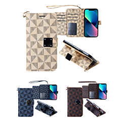 iPhone 15 Pro Leather Wallet Case with Card Slot