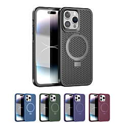 iPhone 15 Pro Max Heat Dissipation Case with Kickstand