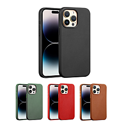 iPhone 15 Pro New Leather Case w/ Wireless Charger