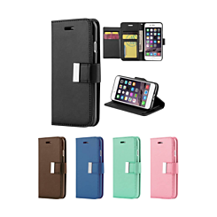 iPhone 5C Design Wallet with Extra Pocket Case