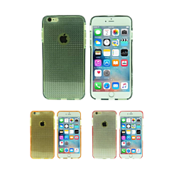 iPhone 6S / 6G Diamond Pattern Transparent Silicone