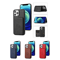 iPhone 7G / 8G / SE 2020 Leather Pocket Wallet Magnetic Case
