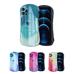 iPhone XR Be Loved Heart Pattern Silicone Case