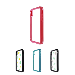 iPhone XR Clear Pattern Protective Case