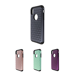 iPhone XR Diamond Rhinestone Dual Layer Hybrid Case