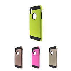 iPhone XR Hybrid Metal Brushed Shockproof Case Cover