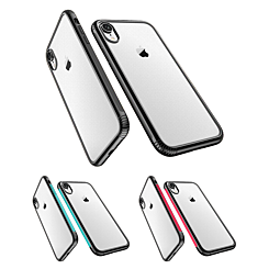 iPhone XR Shockproof Transparent Soft Gel TPU Case