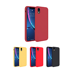 iPhone XR Soft Solid Silicone Case (Full Buttom Cover)