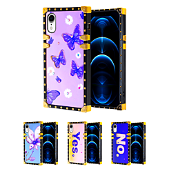 iPhone XR Square Case w/Blue Light Design
