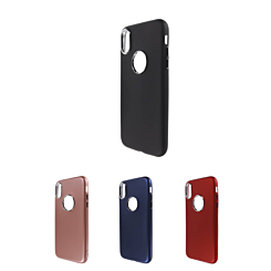 iPhone XR Super Slim TPU Case with Metal Desing Border