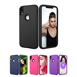iPhone XR Three Layer Heavy Duty Shockproof Anti-Scratch Protective Case