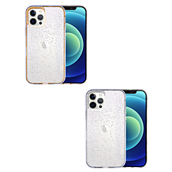 iPhone XR Transparent Shining Heavy Duty Case
