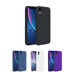iPhone XS Max Soft Solid Silicone Case (Full Buttom Cover)