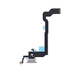 Charging Port Flex Cable for iPhone X (WHITE) (Aftermarket)