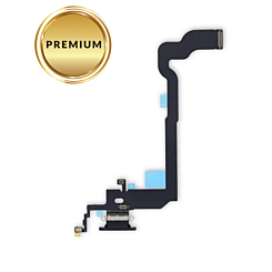 Charging Port Flex Cable for iPhone X (SPACE GRAY) (Premium)