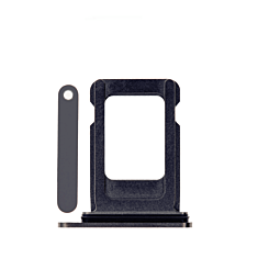 Grab wholesale deals on the SIM card tray for iPhone X in space gray.