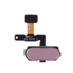 Fingerprint Sensor with Flex Cable for Galaxy J7 Pro (J730) / J5 (J530) (PINK)