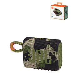 JBL Go 3 Portable Bluetooth Speaker - CAMO (Only Ground Shipping)