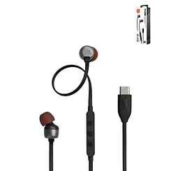 JBL Tune 310C Wired In-EAR Headphones - BLACK (Only Ground Shipping)