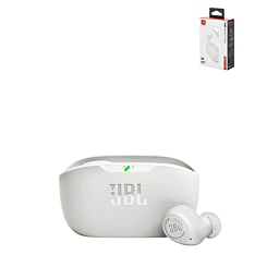 JBL Vibe Bud TWS True Wireless Earphones - WHITE (Only Ground Shipping)