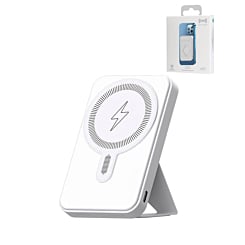MagSafe Foldable Magnetic Power Bank (WHITE) 15W Wireless  / 20W PD Power Bank with USB-C (5000mAh) (Only Ground Shipping)