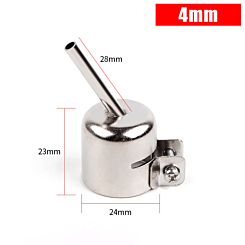 Kaigexin 850 Universal Hot Air Gun Head Short Welding Nozzle - 4mm