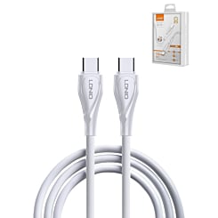 LDNIO LC611C PD USB C-C Fast Charging Data Cable (WHITE) (3ft) (65W) (Only Ground Shipping)