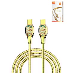 LDNIO LC881c PD65W PD-3.1 USB C-C Fast Charging Cable (GOLD) (65W) (3ft) (Only Ground Shipping)