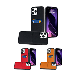 Leather Wallet Case w/ Card Slot for iPhone 16 Pro (Only Ground Shipping)