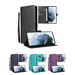 Leather Wallet Case with Card Slot for Galaxy S25 (Only Ground Shipping)