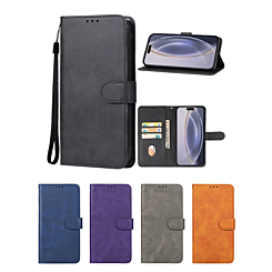 Leather Wallet Case with Card Slot for iPhone 16 Pro (Only Ground Shipping)