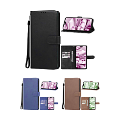Leather Wallet Case with Card Slot for Moto G 5G (2025) (Only Ground Shipping)