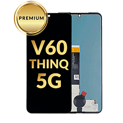 OLED Assembly without Frame for LG V60 ThinQ 5G (V605) (BLACK) (Premium)