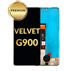 OLED Assembly without Frame for LG Velvet (G900) (BLACK) (Premium)