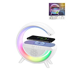 3 in 1 Multifunction Wireless Charger , Bluetooth Speaker & Night Light (Only Ground Shipping)