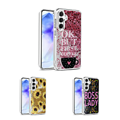 Liquid Quicksand Glitter Cover Case for Galaxy S25 (Only Ground Shipping)