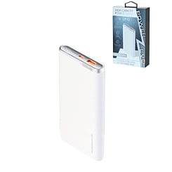 Volt10 PowerBank w/ Built-in Cable (WHITE) (10000mAh) (Only Ground Shipping)