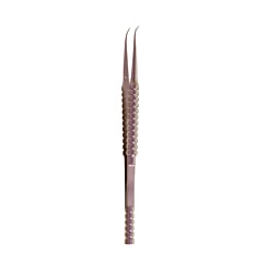 LuoWei Titanium Alloy Anti Magnetic Tweezers Suitable - Curved (GOLD) (Not Returnable)