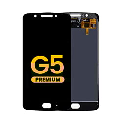 LCD Assembly without Frame for Motorola Moto G5 (XT1670) (BLACK) (Premium)