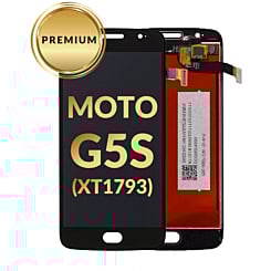 LCD Assembly without Frame for Motorola Moto G5S (XT1793) (BLACK) (Premium)