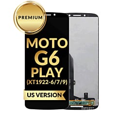LCD Assembly without Frame for Motorola Moto G6 Play (XT1922-6-7-9) (US Version) (BLACK) (Premium)