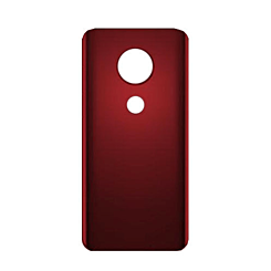 Back Cover for Motorola G7 Plus (NO LOGO) (RED)