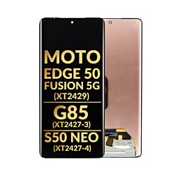 OLED Assembly without Frame for Motorola Edge 50 Fusion 5G (XT2429 / 2024) / G85 (XT2427-3/2024) / S50 Neo (XT2427-4/2024) (Premium)